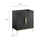 Modway Awaken 30" Bathroom Vanity Cabinet - Black-8