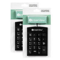 IntekView USB Numeric Keypads - 2 Pack-USB Connection