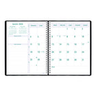 Blueline 2026 Planifi-Action 13-Month 7-Day Weekly/Monthly Planner - 11" x 8-1/2" - Black - French-Each spread has boxes for daily priorities, phone calls, correspondence and personal notes