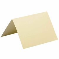 JAM Paper Strathmore Foldover Cards - 80 lb - A7 Size - 5.25" x 7.25" - Ivory Wove - 25 Pack-Color: Ivory Wove
