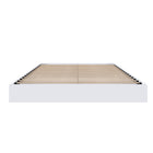 Nexera Platform Bed Frame - Full Size - White-Designed and made in Canada with CARB II/FSC Certified particle board and MDF materials.  Ships in 24-48H from order date. Assembly required