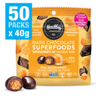 Healthy Crunch Goldenberry Dark Chocolate Fruit - 40 gr - 50 Pack-Dairy-free