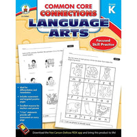 eBook: Carson Dellosa 104607-EB Common Core Connections Language Arts - Grade Kindergarten-You will receive two emails: one confirming your entire order, and one with a "Download Software" buttonYou can download immediately or return to your email to download later