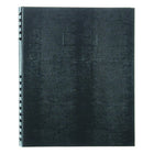 Blueline NotePro Ruled Notebook - 10-3/4" L x 8-1/2" W - Cool Grey - 200 Pages-Index sheet