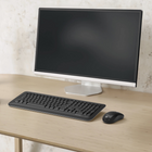 Incase By Microsoft Wireless Desktop 850 Keyboard and Mouse - Black-Windows start menu key and Longer battery life - up to 15 months