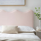 Modway Athena Performance Velvet Twin Headboard - Pink-Performance Velvet Upholstery