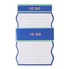 Merangue Scalloped Checklist-Magnetic notepad