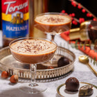 Torani Classic Hazelnut Syrup with Pump - 750 mL-Made with pure cane sugar and natural flavours