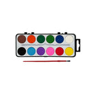 ArtWorks 12 disc paint set with brush-Nylon brush included