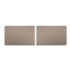 WeatherTech ComfortMat Connect Modular Anti-fatigue End Mats - Bordered - Tan - 2 Pack-Each End Piece is 3 feet long (0.91 m). Snap two together and you have a 6-foot (1.82 m) ComfortMat Connect!