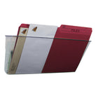Storex Unbreakable Wall Pocket Letter Size - Clear-9