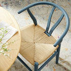 Modway Amish 29" Wood Dining Chair - Harbor Blue-29" Height
