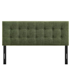 Modway Emily Fabric Upholstered King Size Headboard - Foliage-Assembly Required