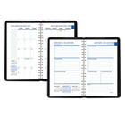 Staples 2027 Weekly/Monthly Planner - 8" H x 4-7/8" W - Black - Bilingual-Black cover