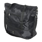 Nicci Travel Weekender Duffel Expandable Bag - Black-Adjustable and removable webbed crossbody strap (20-39" length)