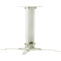Mount-It! Universal Projector Ceiling Mount - 21.5" to 35.4" Height Adjustment-MI-606L comes with extra long height adjustment for a variety of ceiling heights and is compatible with most projectors
