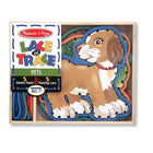 Melissa & Doug Lace & Trace Pets -Ideal for practice of fine motor skills