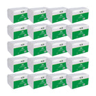 Globe Commercial NAP800 Interfold Napkins - 1/2 Fold - 7.87" x 6.5" - White - 300 Napkins/Pack - 20 Pack-Fits most interply dispensers