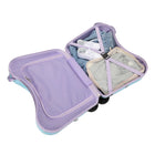 Bioworld Ride On Luggage - Frozen-Durable & Lightweight: Made from sturdy ABS and PC materials, ensuring long-lasting use while remaining easy to carry