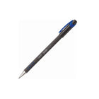 Staples Postscript Rubberized Barrel Stick Pen - 0.7mm - Blue - 12 Pack-Ballpoint pens for clear, consistent writing