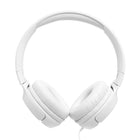 JBL Tune 520C USB-C Hi-Res Wired On-Ear Headphones - White-Wide compatibility