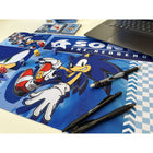 Kess Modern Sonic Playmat-Multi-purpose design ideal for trading card games, tabletop gaming, or use as a desk pad
