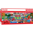 Masterpieces Puzzle Company Coca-Cola 1000 Piece Panoramic Puzzle-1+ Players