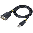 Startech 3ft (1m) USB to Serial Cable - DB9 Male RS232 to USB Converter - Prolific IC-The it pro's choice: Designed and built for IT Professionals, this USB to serial port adapter is backed for 3-years, including free lifetime 24/5 multilingual technical assistance