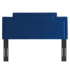 Modway Transfix Performance Velvet King/California King Headboard - Navy-Stain-Resistant Fabric