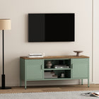 Manhattan Comfort Landen 47.3" Modern TV Stand - Green-Recommended for up to a 40" TV Screen