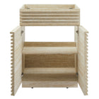 Modway Render 24" Faux Travertine Bathroom Vanity Cabinet - Travertine-7
