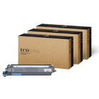 Ecotone Brother TN229XL Remanufactured - High Yield - Cyan/Magenta/Yellow - 3 Pack-Manufacturer: Nu-Tone Brand