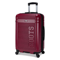 Roots Banff Medium Luggage - 24" - Merlot-Made of durable ABS