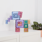 Connetix Pastel Portal Pack - 48 Pieces-STEAM & MESH learning - As designs grow, children explore magnetism, balance, gravity and structure - building persistence, creativity and problem-solving