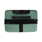Bugatti Alexandria Collection 26.50" Hardside Spinner Luggage – Iceberg Green-Side feet to ensure stability and shock-resistance *