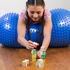Bouncyband Sensory Peanut Stability Ball-IMPROVE BALANCE: Sitting, bouncing, and rocking front to back and side-to-side strengthens muscles and help develop core strength