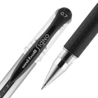 uni-ball Gel Grip Gel Pens – 0.7 mm – Black – 8 Pack-0.7mm Medium Point