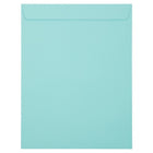 JAM Paper Open End Catalog Envelopes - 10" W x 13" H - Aqua Blue - 50 Pack-Size: 10 x 13 inches