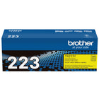 Brother TN223 OEM Standard Yield Toner Cartridge - Yellow-Produces crisp, professional output