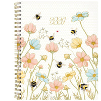 Mead 2026-27 Honey Bee Weekly/Monthly Hard Cover Planner - 11" x 9" - Multicolour - Bilingual-15 months: July 2026 - September 2027 + 3 monthly spreads of October, November and December