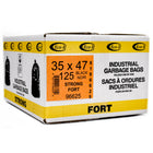 Eco II Garbage Bags -  35" x 47" - Strong - Black -125 Pack-125 Pack