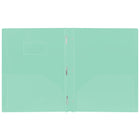Staples Poly Report Cover - Aqua-Three tangs