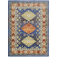 Modway Atzi Distressed Southwestern Diamond Floral Area Rug - 4 ft W x 6 ft L - Multicolored-Southwestern Diamond Floral Area Rug