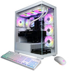 CyberPowerPC Gamer Supreme Gaming Desktop - Intel Ultra 9 285K - GeForce RTX 5080 16 GB - 32 GB DDR5 RAM - 2 TB SSD - White-Intel Core Ultra 9 285K 3.7GHz (Max 5.7GHz)