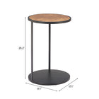 Zuo Nodo Side Table - Brown/Black-6
