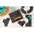 Connetix Roads Creative Pack - 48 Pieces-Material: ABS Plastic. Ceramic Magnet