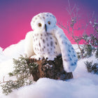 Folkmanis Snowy Owl Puppet-Recommended ages 3 and up