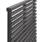 Modway Render Wall Mount Twin Headboard - Charcoal-Durable Particleboard Construction