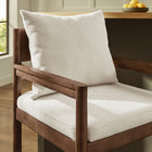 Modway Remington Wood Bar Stool - Salt-Open Back Design