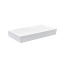 Eddie's Garment Box - 2X - 11-1/2" L x 5-1/2" W x 1-1/2" H - White - 100 Pack-White